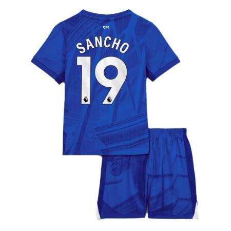 Chelsea Sancho 19 Barn Hjemmedrakt 2025-26 Kortermet Chelsea Sancho 19 Barn Hjemmedrakt 2025-26 Kortermet